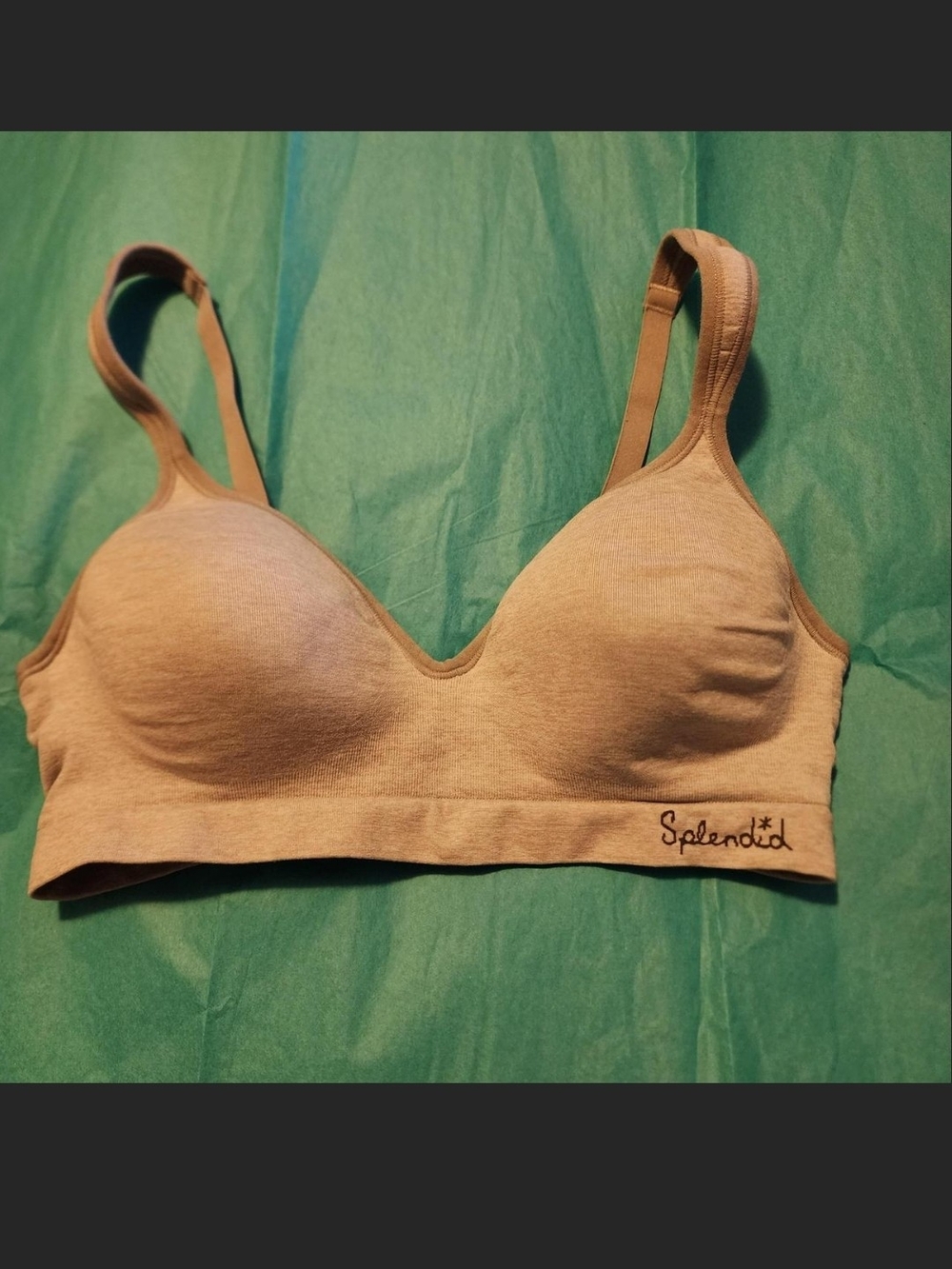 Splendid Beige Wireless Comfort Bra